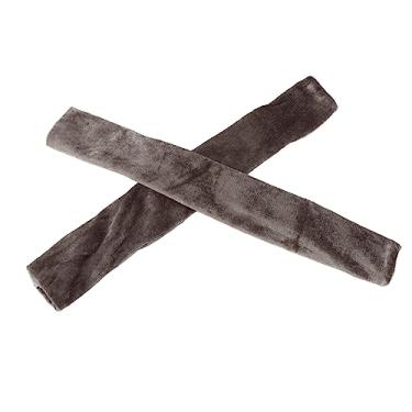 Imagem de Maçaneta do Aparelho de Cozinha, Decoração, Máquina Reutilizável, Lavável, 2 Peças, Tampa da Maçaneta da Porta da Geladeira, Gancho e Laço (Cinza)