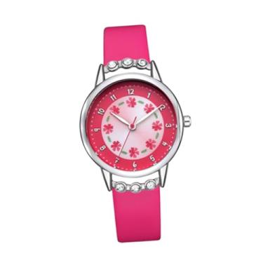 Imagem de GALPADA relógio de desenho animado relógios relógio único assistem relógio infantil relógio rosa relógio de pulso Relógio de quartzo Moda Assistir relógio de princesa filho