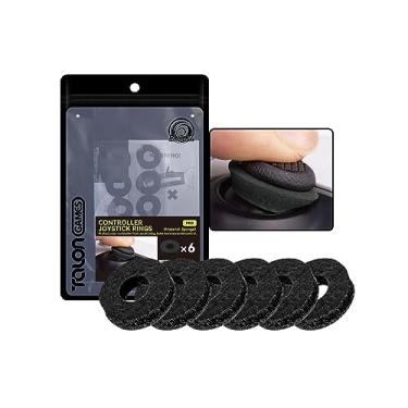 Imagem de TALONGAMES Joystick Precision Rings, Aim Assist Target Motion Control Compatible with PS4, PS5, Xbox Series X/S, Xbox One, Xbox 360, Switch Pro and Scuf Controller (Black - Hard - 8H)