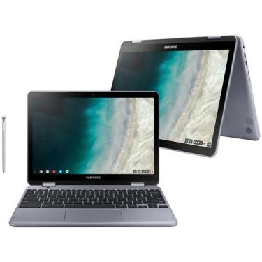 Imagem de Chromebook Plus 2 Em 1 Samsung Xe521qab-Ad1br - Intel Celeron 4Gb 32Gb