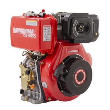 Imagem de Motor Estacionário Kawashima DE-1000, diesel, 406cc, 10hp, refrig.a ar, tanque 5,5 lts, rolamento NTN japan