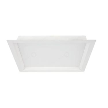 Imagem de Painel Plafon de Embutir Recuado Branco 40cm Led 36W 6500K Bivolt