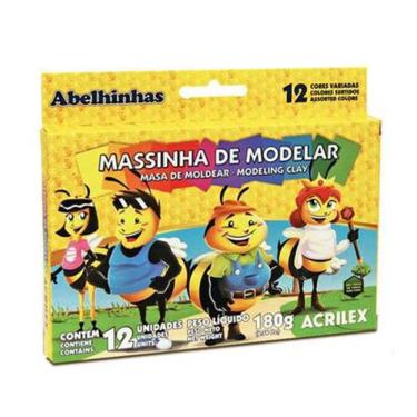Imagem de Massa Modelar Soft 12Cores Acrilex