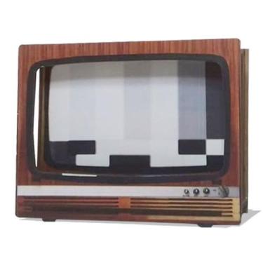 Imagem de Caixa Amplificadora de Som para Celular Porta Treco TV Retrô - Coruja 