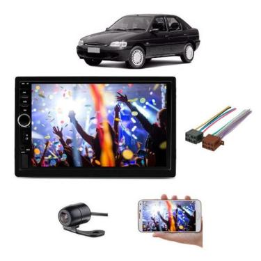 Imagem de Mp5 Central Multimidia Moldura 2 Din Ford Escort - Sp. Reposições