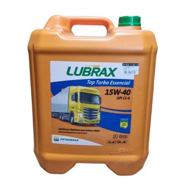 Imagem de Óleo 15w40 Ci4 Top Turbo Essencial - 20 Litros - LUBRAX