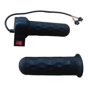 Imagem de Manopla Acelerador Controlador Velocidade Bicicleta Elétrica