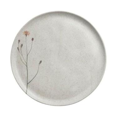 Imagem de Prato raso liz 27 5 cm cas home style - PORTO BRASIL, BEGE