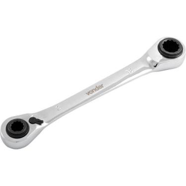 Imagem de Chave Estrela com Catraca Reversível 8x10mm/12x13mm Vonder