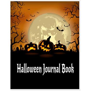 Imagem de Halloween Journal Book: 8.5 x 11 inches halloween journal ataul lined dairy notbook