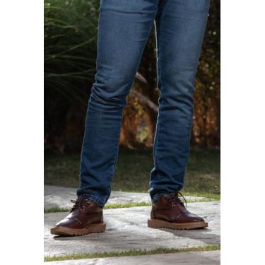 Imagem de Sapato Social Oxford Verona Tratorado Confortável Masculino Social Bro
