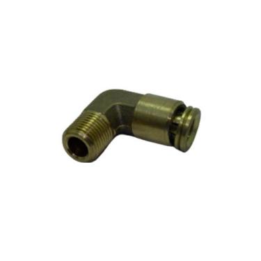 Imagem de Cotovelo 1/8 x 1/4 Macho Engate Latão - Tecnoar