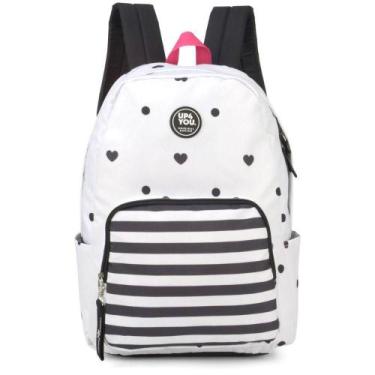 Imagem de Mochila Larissa Manoela Escolar Branca Juvenil Faculdade - Luxcel