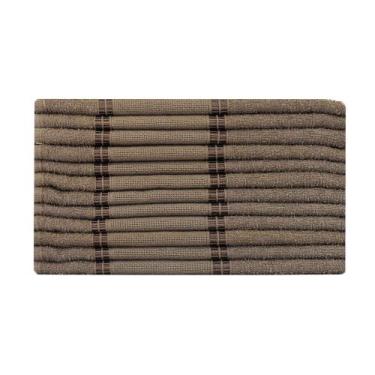 Imagem de KIt 12 Toalhas Lavabo Rekint Perfeito Estilo, Tabaco