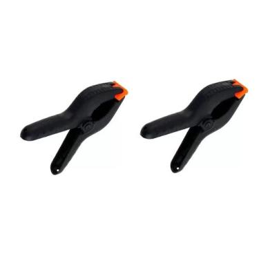 Imagem de Kit 2 Grampos 3 Polegadas Plástico 3" 75mm Marceneiro Informartica - F