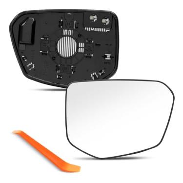 Imagem de SNEMEEY Substituição do espelho lateral do passageiro para Honda Civic 2016 2017 2018 2019 2020 2021, Honda Envix 2018-2022, Honda Crider 2019-2022 - Vidro retrovisor do lado direito, cromado,