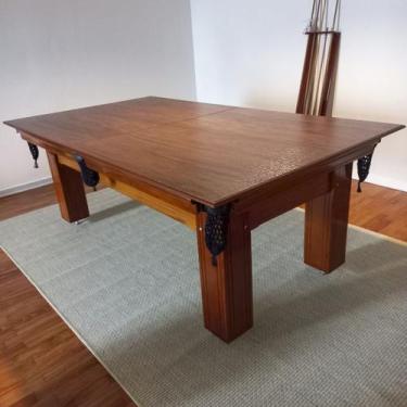 Imagem de Mesa de Sinuca e Jantar Diver Madeira Maciça Carlin Bilhares Superfíci