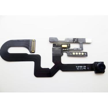 Imagem de Câmera selfie frontal + sensor de luz de proximidade Flex Cable Connector Module Replacement Compatível com iPhone 8 Plus 14.0 cm