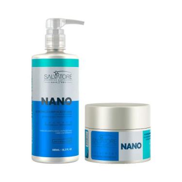 Imagem de Kit Reconstrução Nano - Shampoo 480 Ml + Máscara Condicionante Nano 25