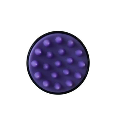 Imagem de escova massageadora couro cabeludo anti caspa - WB, Roxo, Preto