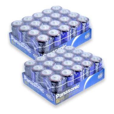Imagem de Pilha D Grande Panasonic LR15 Kit C/40 Pilha Grande Rádio Super Hyper