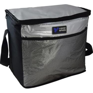 Imagem de Bolsa Lancheira Térmica Yepp 24 Litros Sacola Transversal, Prata, únic