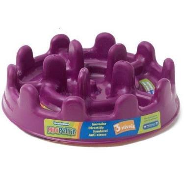 Imagem de Comedouro Lento Mini Petfit Pet Games Roxo P