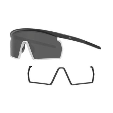 Imagem de Óculos de sol hb spinner matte black grad p white gray