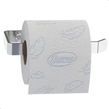 Imagem de Porta Papel Higiênico De Parede Cromado UN.Plus - Unidas