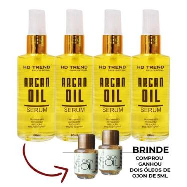 Imagem de Kit 4x Óleo de Argan Trend 60ml
