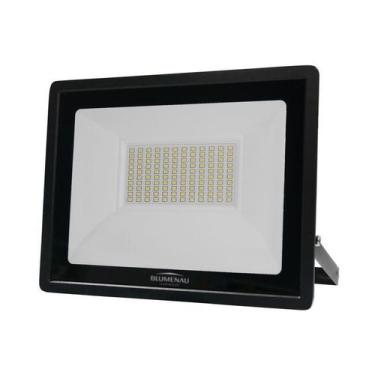 Imagem de Refletor Blumenau Led Tech 100W Preto Bivolt