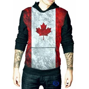 Imagem de Moletom Canada masculino Toronto America blusa Adulto - Alemark, G