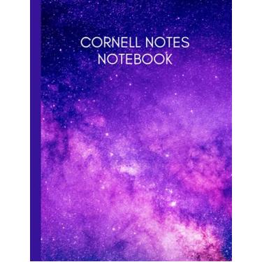 Imagem de Cornell Notes Notebook: Cornell Note Taking System Book For High School College And University Students With Outer Space Galaxy Cover