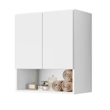 Imagem de Armário para Cozinha Aéreo Organizador Multiuso Quarto Sala lavanderia