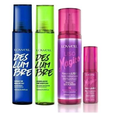 Imagem de Spray De Brilho + Deslumbre + Fluido Liso Mágico + Óleo Liso Mágico - 