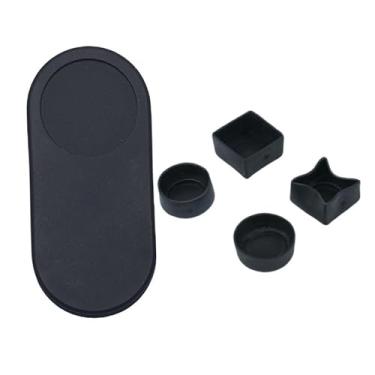 Imagem de Dynwave Suporte de giz de bilhar, suporte de giz para piscina, taco de bilhar, caixa de giz, clipe de cinto para adultos, acessórios de mesa de piscina, 4 Caixa de Giz, Regular