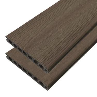 Imagem de Deck Régua WPC EspaçoFloor Madeira Plástica Teca Natural 15x290cm, Tec