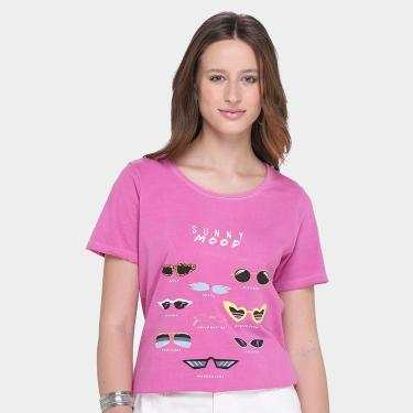 Imagem de Camiseta Oh, Boy! Sunny Mood Feminina-Feminino