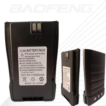 Imagem de 3 Bateria UV6 Para Rádio Comunicador Baofeng - LELLIS ROCHA