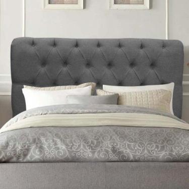 Imagem de Cabeceira Estofada Paris 100cm Solteiro Para Cama Colchão Box Quarto L