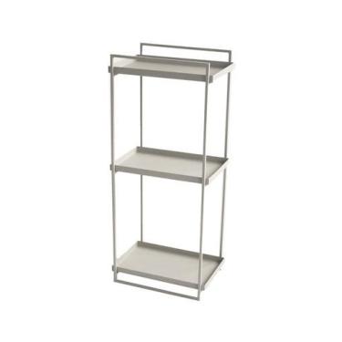 Imagem de Estante Tripla Wire Aço Carbono Porcelana - LINEE