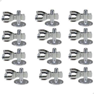 Imagem de Kit 12 Prendedor De Porta Para Piso/Chão Classico Fixador Batedor - Re