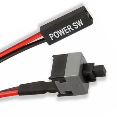 Imagem de Botão Power Sw Reset On Off Interruptor Ligar Gabinete Pc