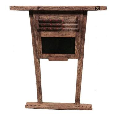 Imagem de Taqueira Sinuca Snooker Bilhar Porta Tacos Madeira Demolição