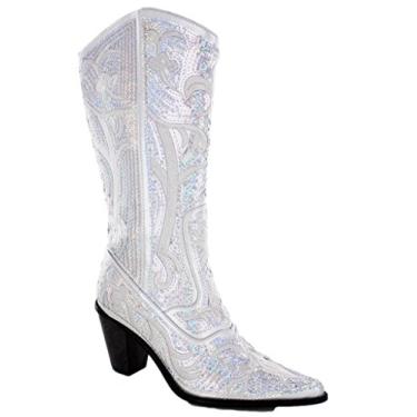 Imagem de Botas Helens Heart Bling LB-0290-12, Prata, 10