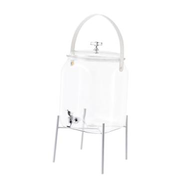 Imagem de Bothyi Dispensador de bebidas com Spigot e Handle Pitcher com tampa limpa para o recipiente de de de água para aniversário de aniversário, 11.5l com Base