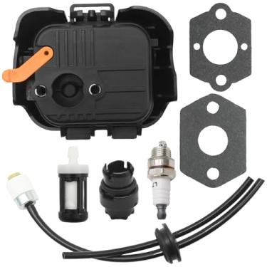 Imagem de ZUDKSUY 4229-140-2801 Kit de tampa de filtro de ar para filtro de ar, substituição para soprador de folhas Stihl BG45 BG55 BG65 BG85 BR45C SH55 SH85, substitui 4229-141-0501 4229-120-1800