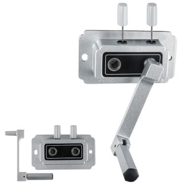 Imagem de Manivela para Varais Tradicionai, Manivela Elevador para Varal de Roupas, Manivela Branca para Varal Tradicional Roldanas Especiais, Manivela para Subir E Descer Varal de Roupas Teto de Aluminio