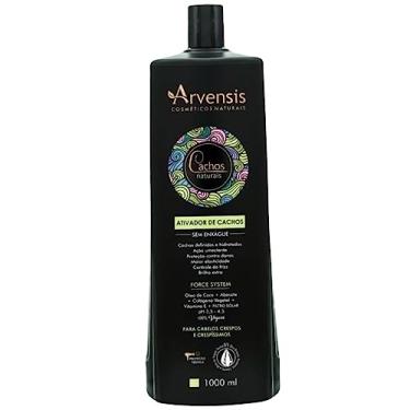 Imagem de Arvensis – Ativador de Cachos Crespos e Crespíssimos 1L | Definição, Hidratação e Proteção Solar e Térmica com Óleo de Coco, Óleo de Abacate, Colágeno Vegetal e Vitamina E