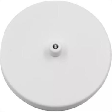 Imagem de Canopla Para Lustre E Spot Marcai Completa Branca 110Mm Bsb